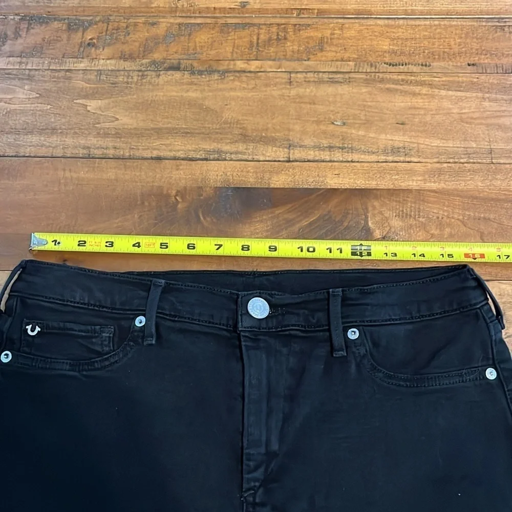 True Religion Halle mid rise super skinny, size 32